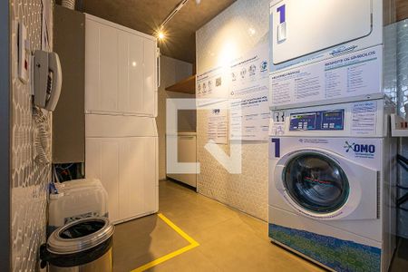 Lavanderia de kitnet/studio para alugar com 1 quarto, 30m² em Jardins, São Paulo