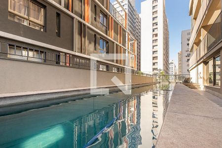 Piscina de kitnet/studio para alugar com 1 quarto, 30m² em Jardins, São Paulo