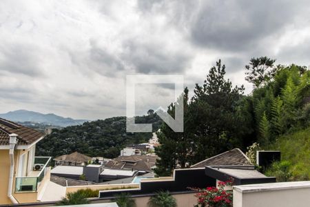 Vista da Varanda da Suíte 1 de casa de condomínio à venda com 4 quartos, 368m² em Parque Sinai, Santana de Parnaíba