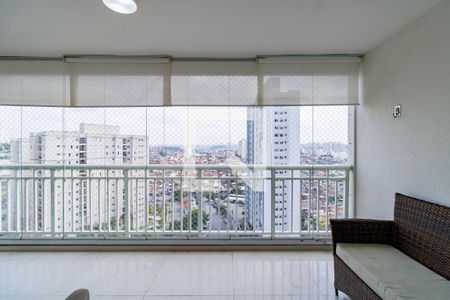 Varanda da Sala de apartamento à venda com 2 quartos, 76m² em Parque Reboucas, São Paulo