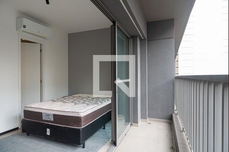 Varanda do Studio de kitnet/studio à venda com 1 quarto, 23m² em Consolação, São Paulo