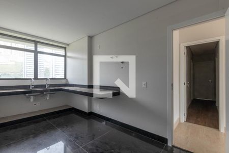Cozinha de apartamento à venda com 4 quartos, 171m² em Vale do Sereno, Nova Lima