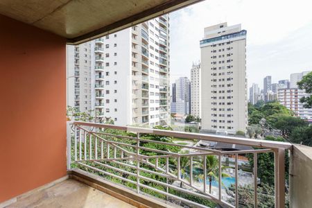 Varanda de apartamento à venda com 4 quartos, 180m² em Indianópolis, São Paulo