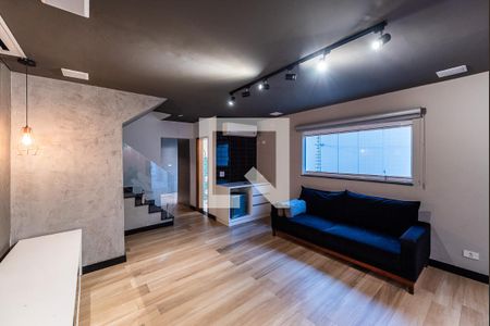 Sala de casa para alugar com 3 quartos, 180m² em Marapé, Santos