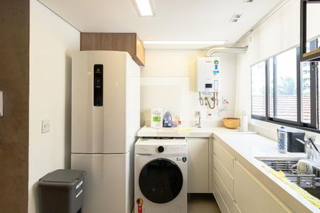 Cozinha de apartamento à venda com 2 quartos, 51m² em Vila Nova Conceição, São Paulo