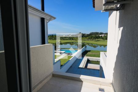 Vista da Suíte 3 de casa de condomínio para alugar com 5 quartos, 345m² em Belém Novo, Porto Alegre