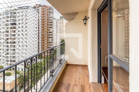 Varanda da Sala de apartamento à venda com 3 quartos, 105m² em Perdizes, São Paulo