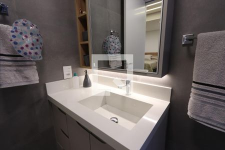 Banheiro da Suíte de apartamento à venda com 2 quartos, 91m² em Vila Prudente, São Paulo