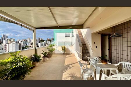 Terraço de apartamento à venda com 4 quartos, 260m² em Buritis, Belo Horizonte