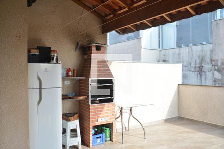 Área de Serviço de apartamento à venda com 2 quartos, 100m² em Vila Tibiriçá, Santo André