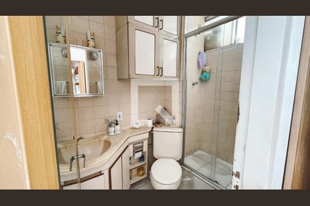 Banheiro de apartamento à venda com 2 quartos, 49m² em Parque Peruche, São Paulo