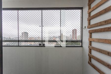 Varanda da sala  de apartamento para alugar com 3 quartos, 66m² em Jardim Melo, Diadema