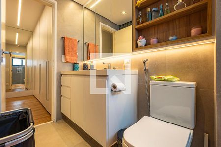 Banheiro da Suíte de apartamento para alugar com 1 quarto, 71m² em Paraíso, São Paulo