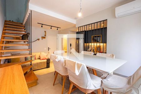 Sala/Cozinha de apartamento à venda com 1 quarto, 71m² em Paraíso, São Paulo