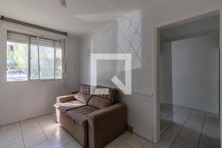 Sala de apartamento para alugar com 1 quarto, 39m² em Vila Nova, Porto Alegre