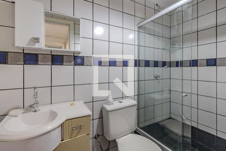 Banheiro Suíte de apartamento para alugar com 1 quarto, 39m² em Vila Nova, Porto Alegre