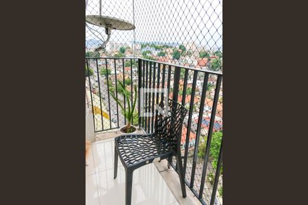 Varanda da Sala de apartamento à venda com 3 quartos, 87m² em Cachambi, Rio de Janeiro