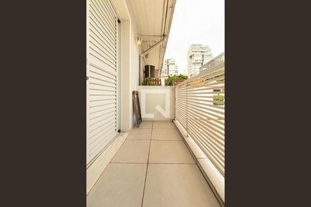 Varanda da Suíte 1 de casa à venda com 2 quartos, 120m² em Vila Nova Conceição, São Paulo