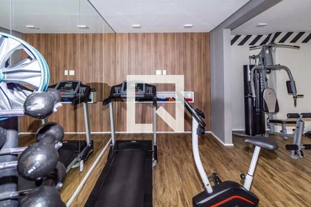 Área comum - Academia de apartamento para alugar com 1 quarto, 29m² em Vila Ema, São Paulo