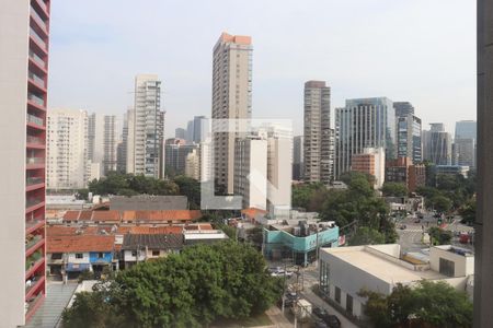 Vista da Sacada de apartamento para alugar com 1 quarto, 32m² em Vila Olímpia, São Paulo