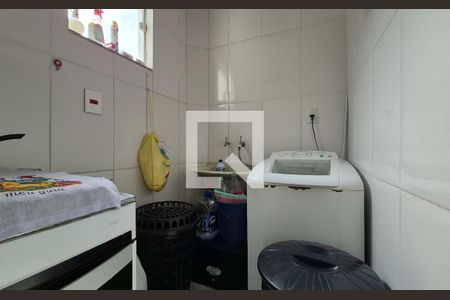 Área de Serviço de apartamento à venda com 2 quartos, 49m² em Parque Erasmo Assunção, Santo André
