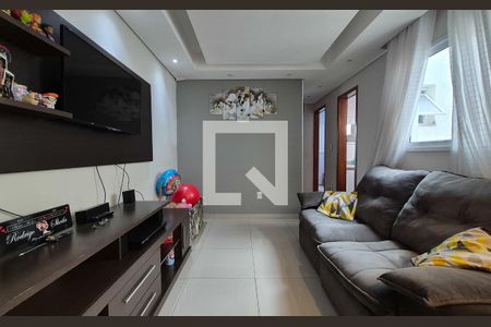 Sala de apartamento para alugar com 2 quartos, 49m² em Parque Erasmo Assunção, Santo André