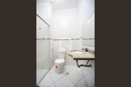 Banheiro da suíte 02 de casa à venda com 3 quartos, 160m² em Chácara Califórnia, São Paulo