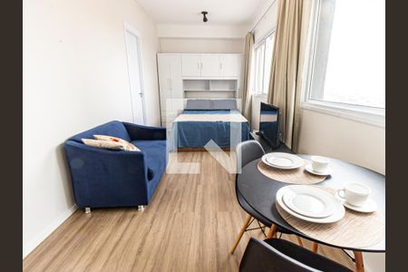 Sala/Quarto de apartamento para alugar com 1 quarto, 26m² em Belenzinho, São Paulo
