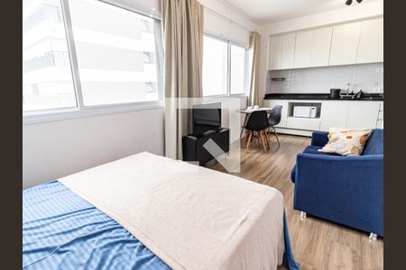Sala/Quarto de apartamento para alugar com 1 quarto, 26m² em Belenzinho, São Paulo