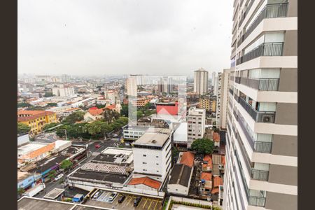Sala/Quarto - Vista de apartamento para alugar com 1 quarto, 26m² em Belenzinho, São Paulo
