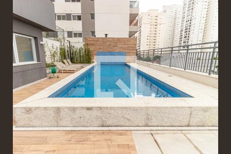 Área comum - Piscina de apartamento para alugar com 1 quarto, 26m² em Belenzinho, São Paulo