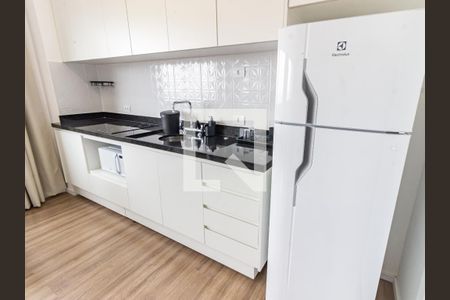 Cozinha de apartamento para alugar com 1 quarto, 26m² em Belenzinho, São Paulo