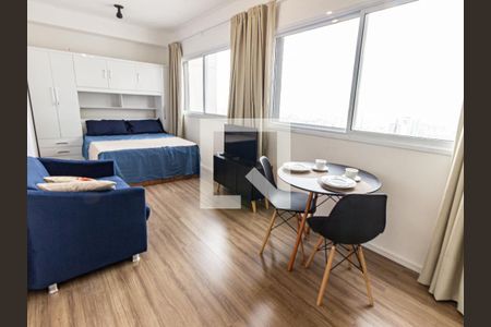Sala/Quarto de apartamento para alugar com 1 quarto, 26m² em Belenzinho, São Paulo