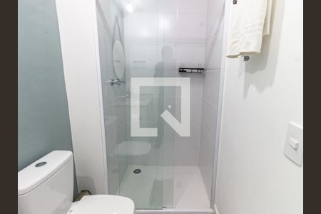 Banheiro de apartamento para alugar com 1 quarto, 26m² em Belenzinho, São Paulo