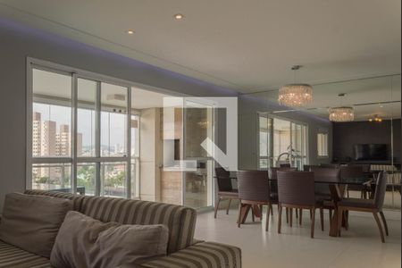 Sala de apartamento à venda com 3 quartos, 130m² em Baeta Neves, São Bernardo do Campo