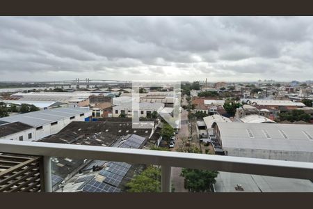 Varanda da Sala de apartamento à venda com 2 quartos, 67m² em São Geraldo, Porto Alegre