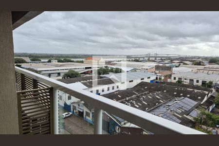 Varanda da Sala de apartamento à venda com 2 quartos, 67m² em São Geraldo, Porto Alegre