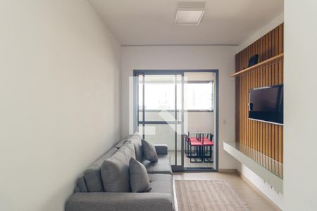 Sala de apartamento para alugar com 1 quarto, 35m² em Consolação, São Paulo