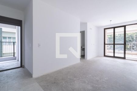 Sala de apartamento à venda com 2 quartos, 75m² em Indianópolis, São Paulo