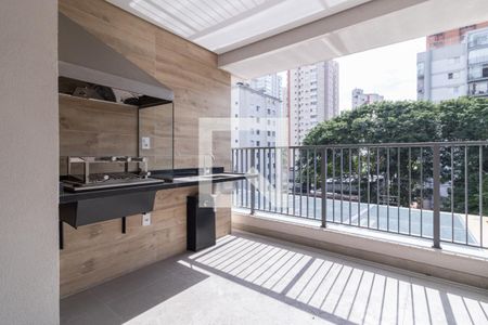 Varanda gourmet de apartamento à venda com 2 quartos, 75m² em Indianópolis, São Paulo