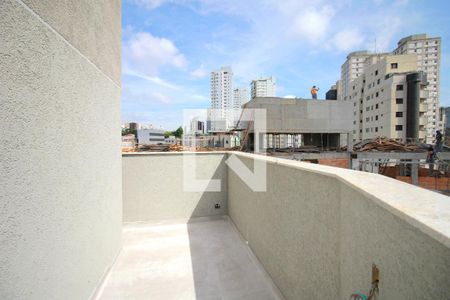 Varanda  de apartamento à venda com 1 quarto, 59m² em Lourdes, Belo Horizonte