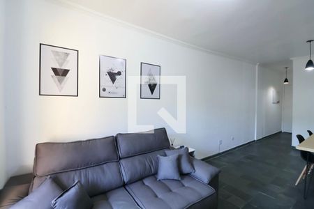 Sala de apartamento para alugar com 2 quartos, 103m² em Vila Julia, Guarujá