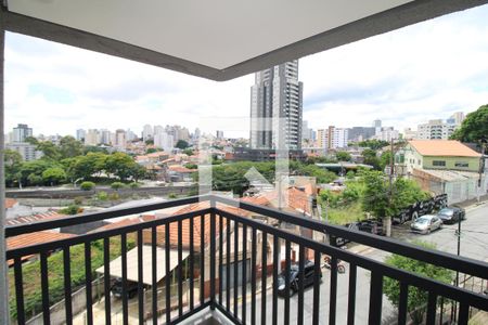 Varanda da Sala/Cozinha de apartamento para alugar com 1 quarto, 30m² em Tucuruvi, São Paulo