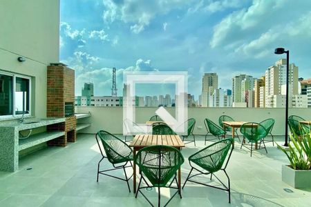Área comum - Churrasqueira de apartamento para alugar com 1 quarto, 27m² em Vila da Saúde, São Paulo