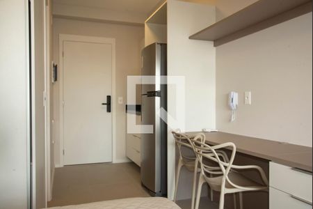 Cozinha de kitnet/studio à venda com 1 quarto, 26m² em Vila Clementino, São Paulo