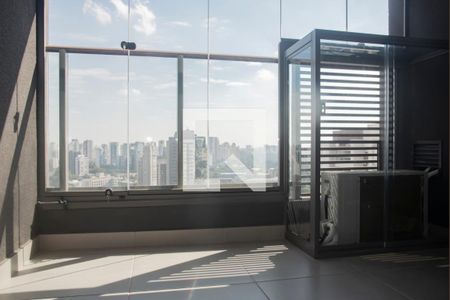 Varanda de kitnet/studio à venda com 1 quarto, 26m² em Vila Clementino, São Paulo