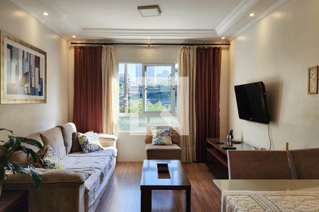 Sala de apartamento à venda com 3 quartos, 83m² em Vila Jerusalem, São Bernardo do Campo