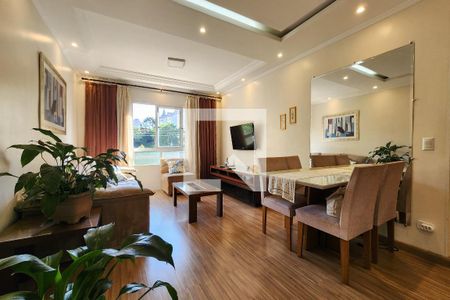 Sala de apartamento à venda com 3 quartos, 83m² em Vila Jerusalem, São Bernardo do Campo