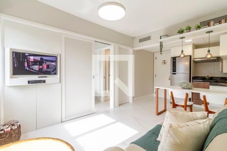 Sala de apartamento para alugar com 1 quarto, 33m² em Jardim Paulista, São Paulo