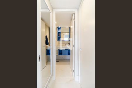 Banheiro da Suíte de apartamento para alugar com 1 quarto, 33m² em Jardim Paulista, São Paulo